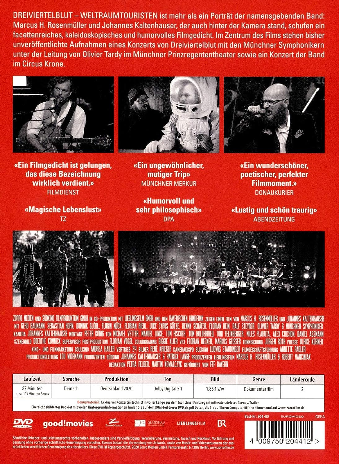 DREIVIERTELBLUT/DVD - DREIVIERTELBLUT /DVD