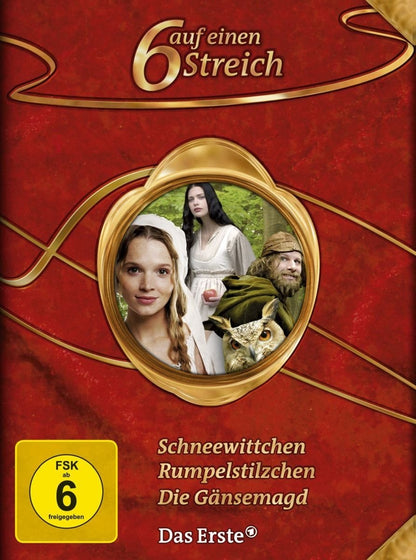 6 auf einen Streich - Märchen-Box Vol. 3: Schneewittchen/Rumpelstilzchen/Die Gänsemagd