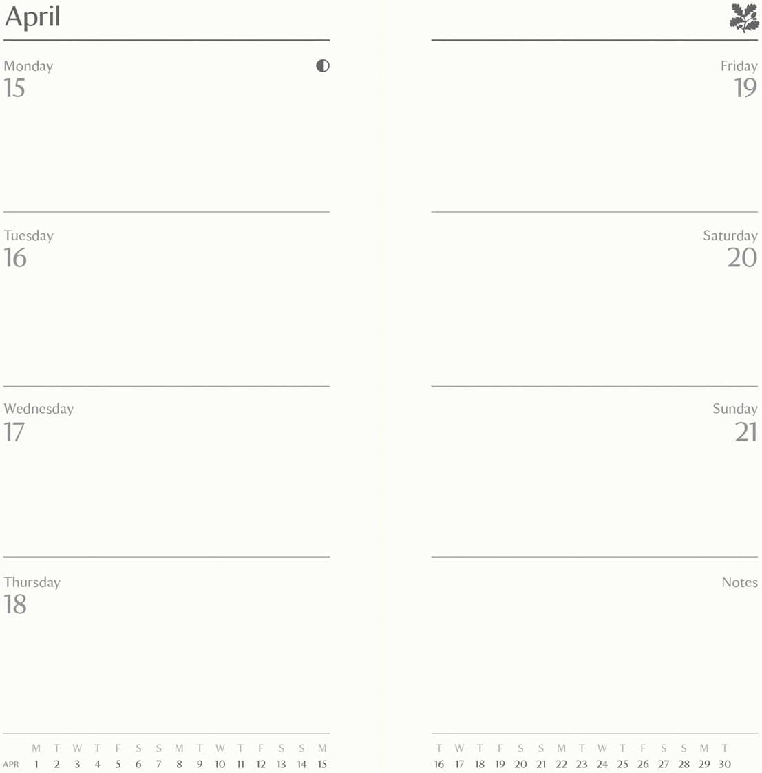 CAROUSEL CALENDARS National Trust Slim Diary 2024