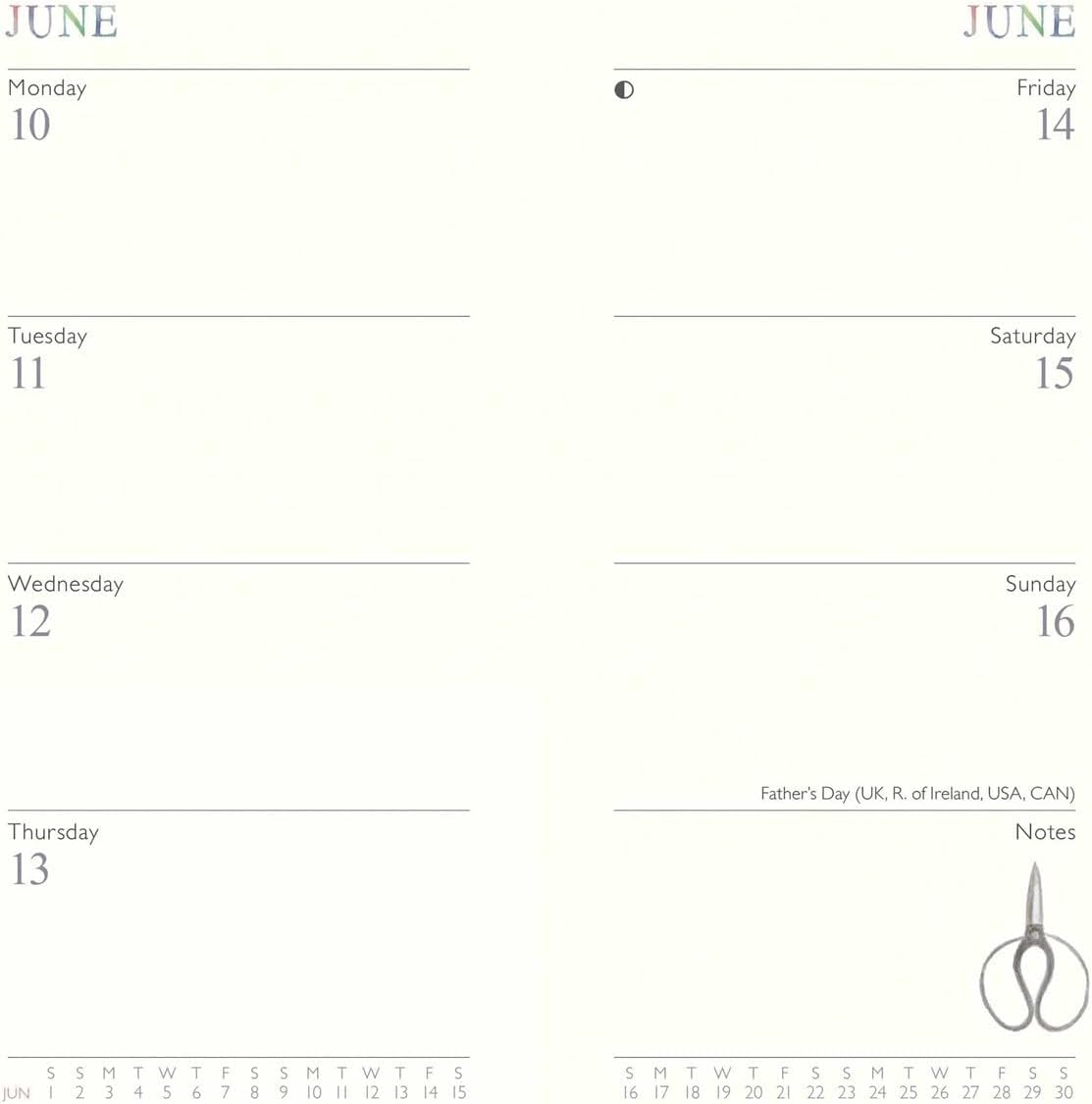 2024 Garden Days Slim Diary