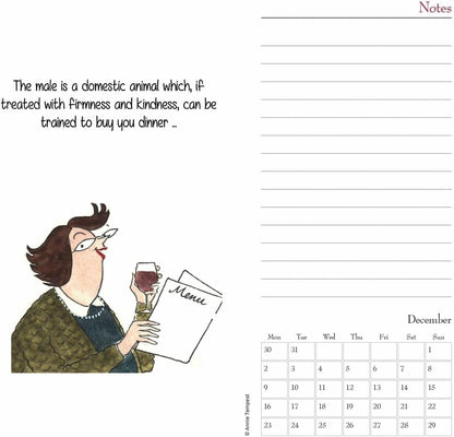 2024 Tottering by Gently Slim Diary