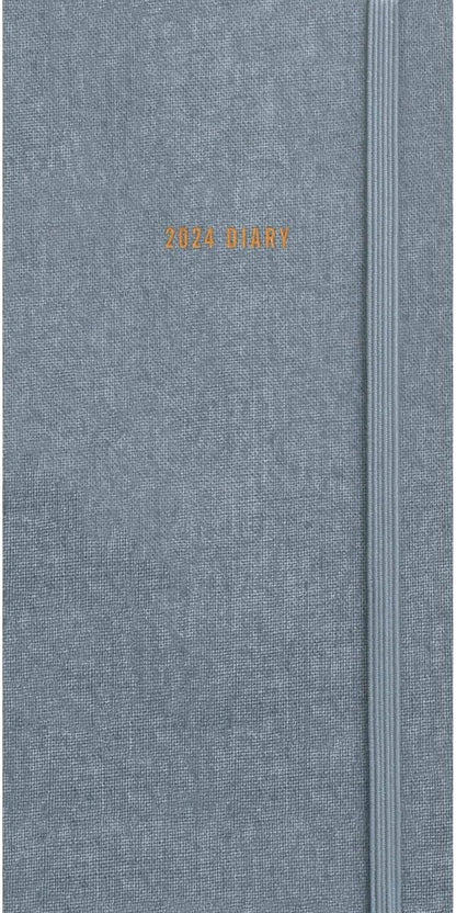 2024 Fashion Diary Charcoal Slim Diary