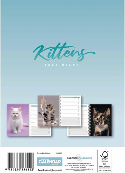 2024 Kittens A5 Engagement Diary