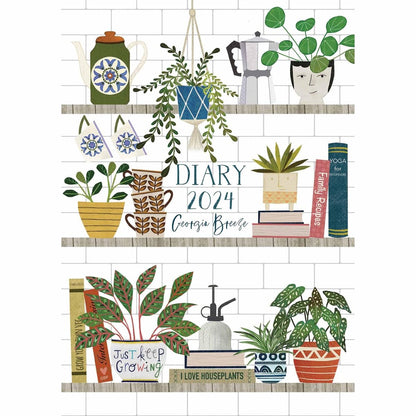 CAROUSEL CALENDARS Georgia Breeze A5 Diary 2024