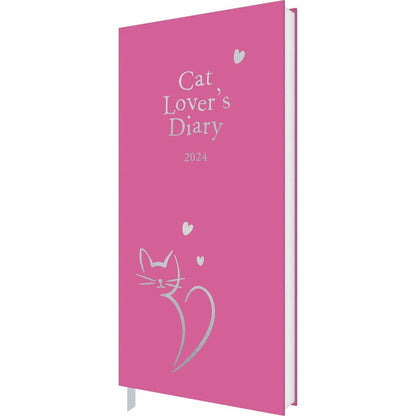 2024 Fashion Diary Cat Lover Slim Diary
