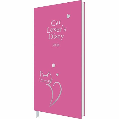 2024 Fashion Diary Cat Lover Slim Diary