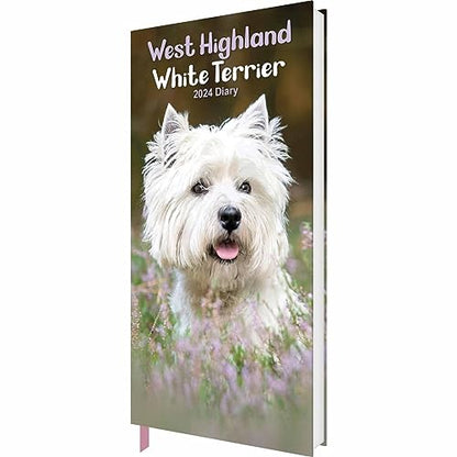 2024 West Highland White Terriers Slim Diary