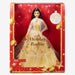 2023 Holiday Barbie Doll, Seasonal Collector Gift, Barbie Signature, Golden Gown and Displayable Packaging, Black Hair, HJX07