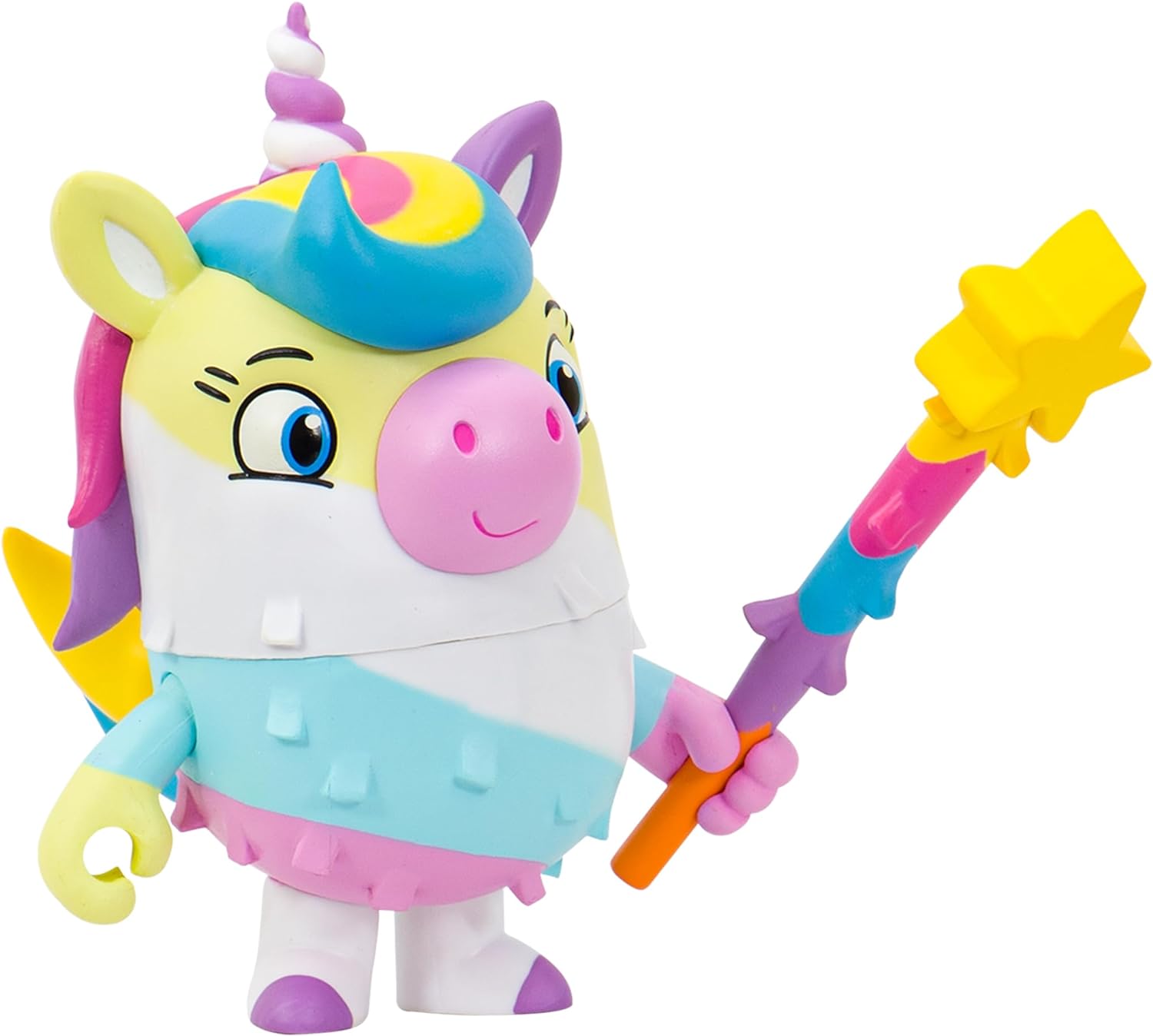 Pinata Smashlings Pinata Articulated Figure Luna Unicorn, Roblox Toys, Ideal Gift, Official Pinata Smashlings Toy