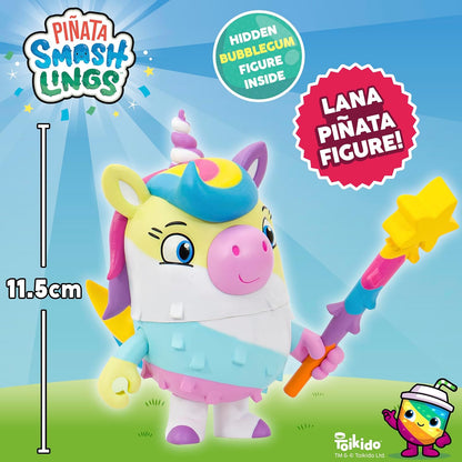 Pinata Smashlings Pinata Articulated Figure Luna Unicorn, Roblox Toys, Ideal Gift, Official Pinata Smashlings Toy