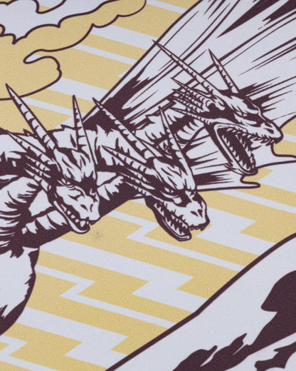Godzilla Oversized Mousepad Monster in the Sky