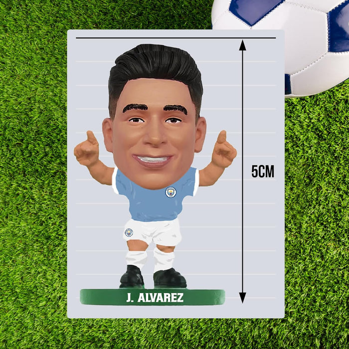 SoccerStarz - Man City Julian Alvarez - Home Kit (Classic Kit