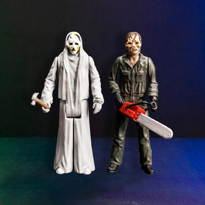 Trick Or Treat Studios Eli Roth's Haunt Haunted House 3.75" Ghost & Zombie Action Figure Set