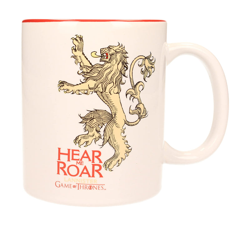 Star images Game of Thrones Lannister Mug (White/Red)