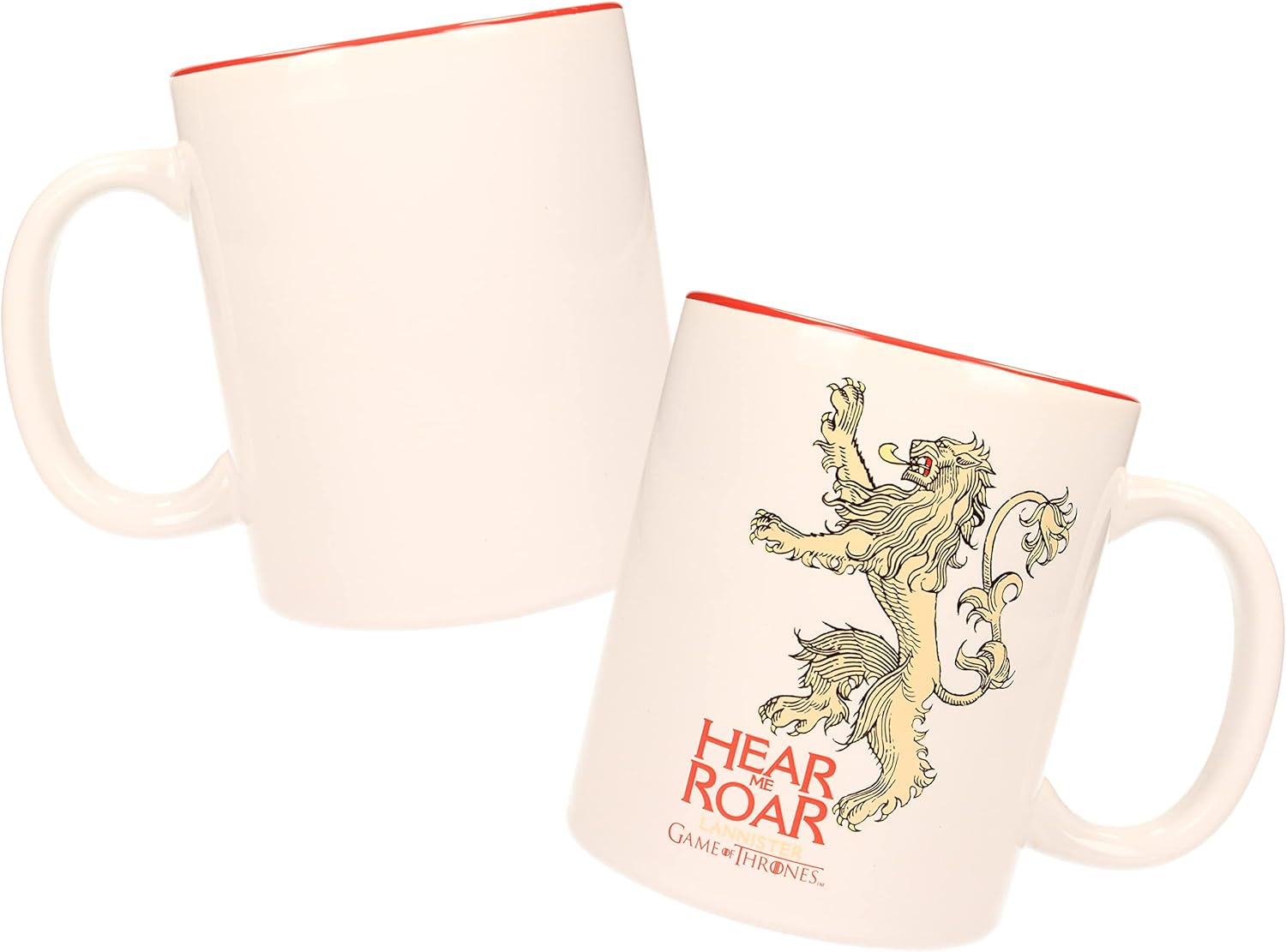 Star images Game of Thrones Lannister Mug (White/Red)