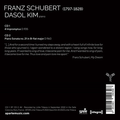 Schubert: Impromptus, D935/Sonata, D960