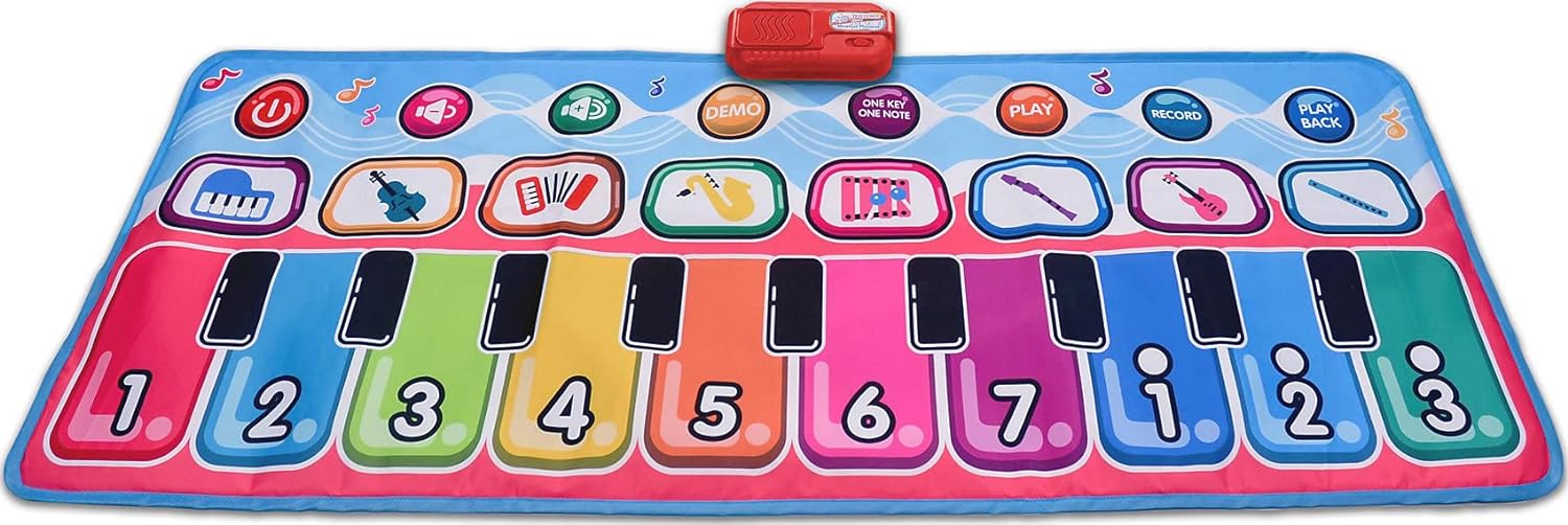 Bontempi | RhythmRug - Alfombra Electrónica Musical para Bailar y Crear Melodías con Cada Paso