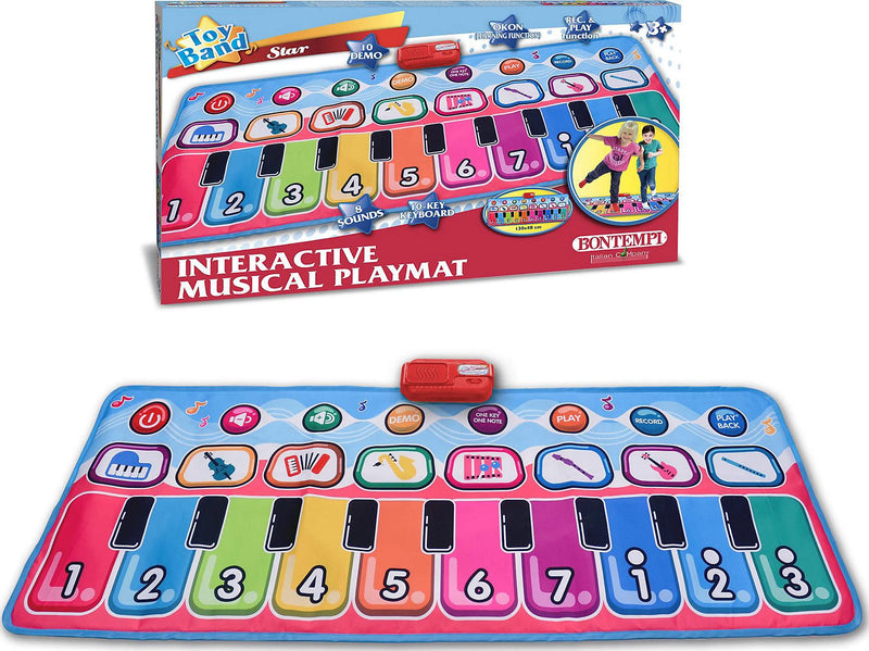 Bontempi | RhythmRug - Alfombra Electrónica Musical para Bailar y Crear Melodías con Cada Paso