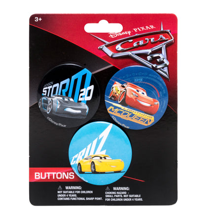 Joy Toy 96124 Cars 3 Wallet with Velcro Fasten, 13 x 1 x 10 cm