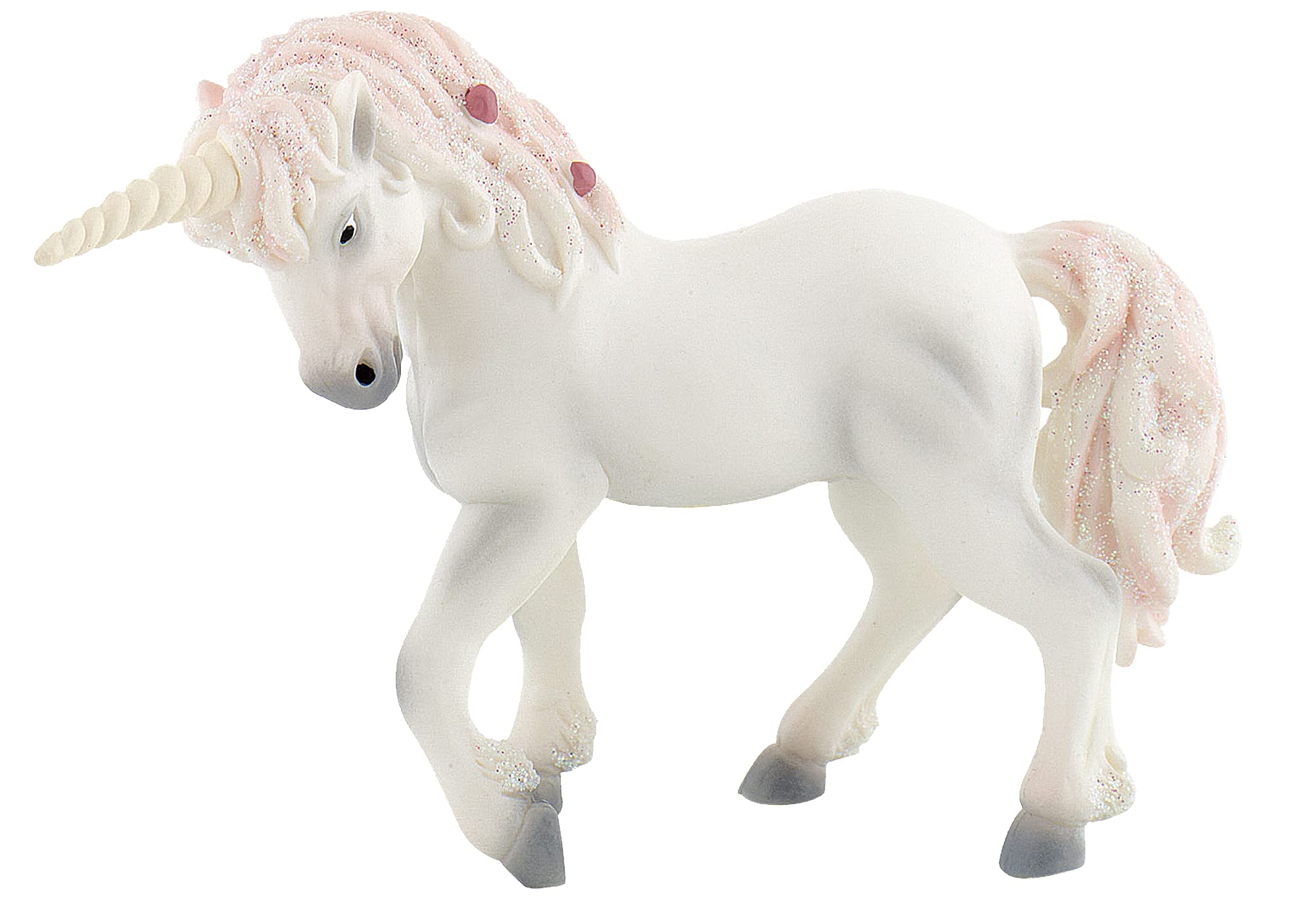 Bullyland 75519-Figura de Juego, Unicornio, Aprox. 13,5 cm de Altura, Figura Pintada a Mano, sin PVC, para Que los niños jueguen de Forma imaginativa, Color Colorido (75519