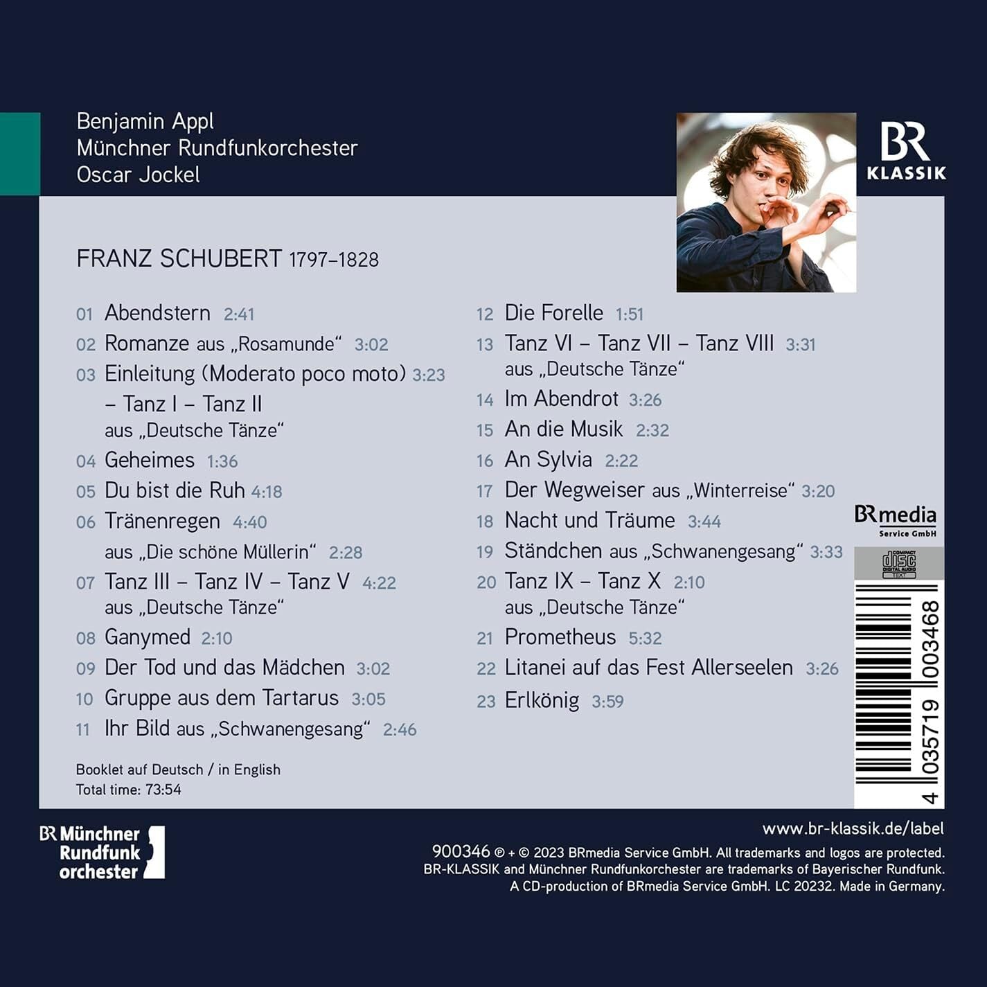 Schubert: Lieder With Orchestra