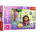 Trefl 18301 30 Piezas-Puzzles Colores con Personajes Cuentos Hadas, Creativo, Gatos, Música, Diversión para Niños a Partir de 3 Años, Gabby's Dollhouse, Gabi and Her Adorable House