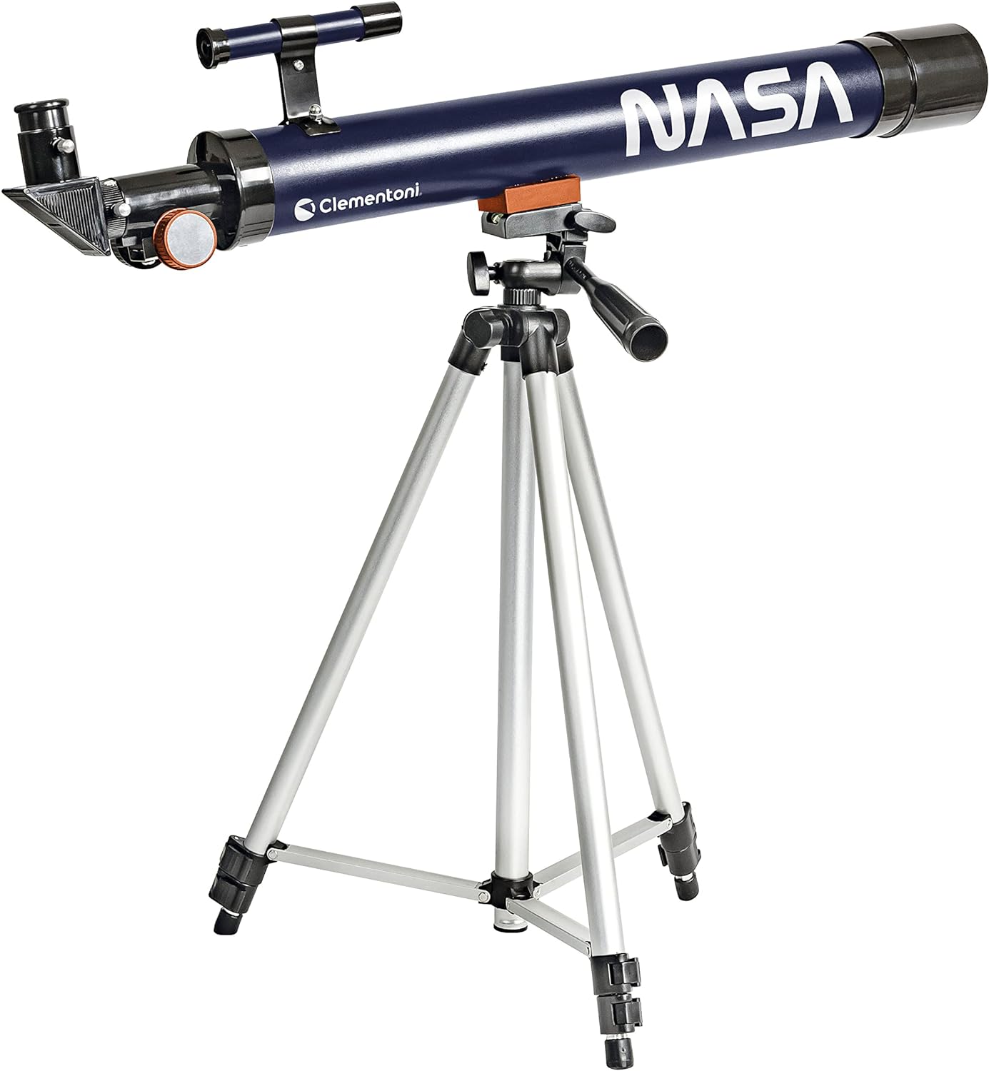 Clementoni Lab Laboratorio Astronomia, Professional Children's Telescope with Easel, Science Experiments, Scientific Game 8 Years (Italian Version), Multicoloured, 19297