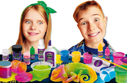 Liscianigiochi Games-Crazy Science Doctor Slime Chameleon, 89246