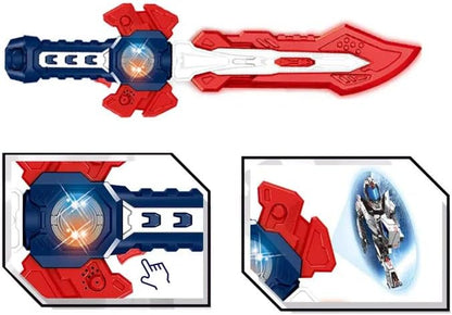 Spada Laser Star Wars Space Weapon Luci e Suoni Spada Bambino Spade gioccatolo Spada Laser gioccatolo Laser Game darksaber Lightsaber Laser Gioco Spada Finta di plastica Spada Carnevale