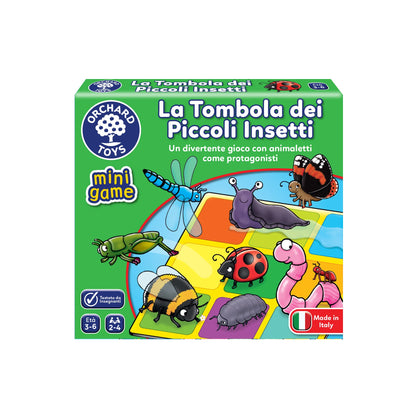 Orchard Toys The Tombola dei Piccoli Insetti - Educational Game of Matching and Memory for children from 3 to 6 years (Italian Edition