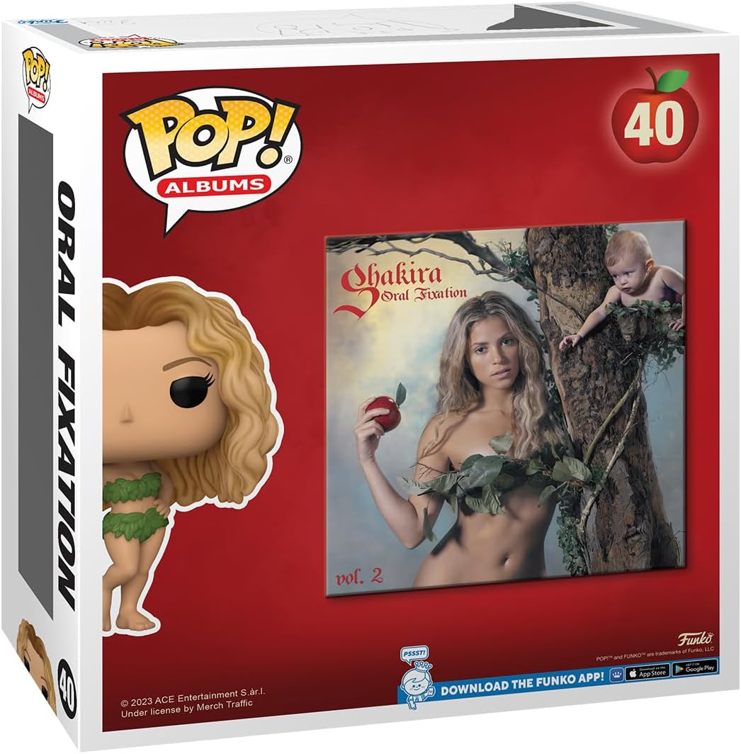 Funko POP! Albums: Shakira - Oral Fixation - Collectable Vinyl Figure - Gift Idea - Official Merchandise - Toys for Kids & Adults - Model Figure for Collectors and Display