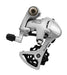 SunRace RDR91 9-Speed Short Cage Bike Derailleur with Bolt, Silver