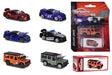 Majorette 212053152 License Deluxe, Die-Cast Vehicle, Including Collecting Box, Rubber Tyres, Freewheel, 6 Assorted, multicoloured