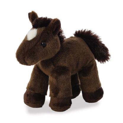 Aurora World 16486 Mini Flopsies Chestnut Horse Toy ,Brown,8-Inch Single