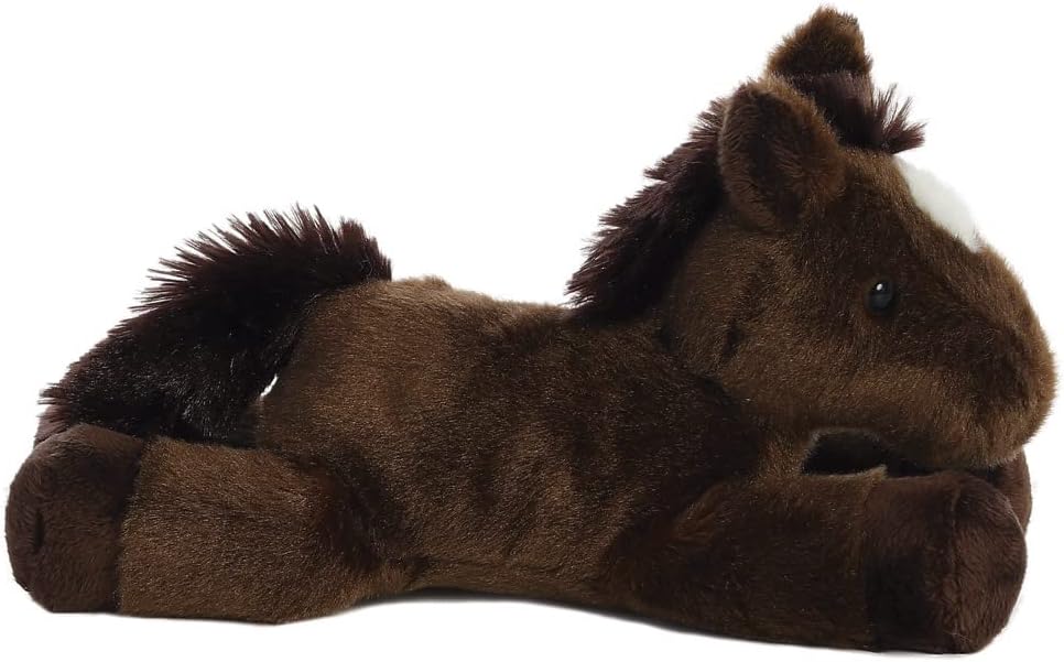 Aurora World 16486 Mini Flopsies Chestnut Horse Toy ,Brown,8-Inch Single