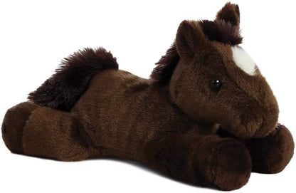 Aurora World 16486 Mini Flopsies Chestnut Horse Toy ,Brown,8-Inch Single