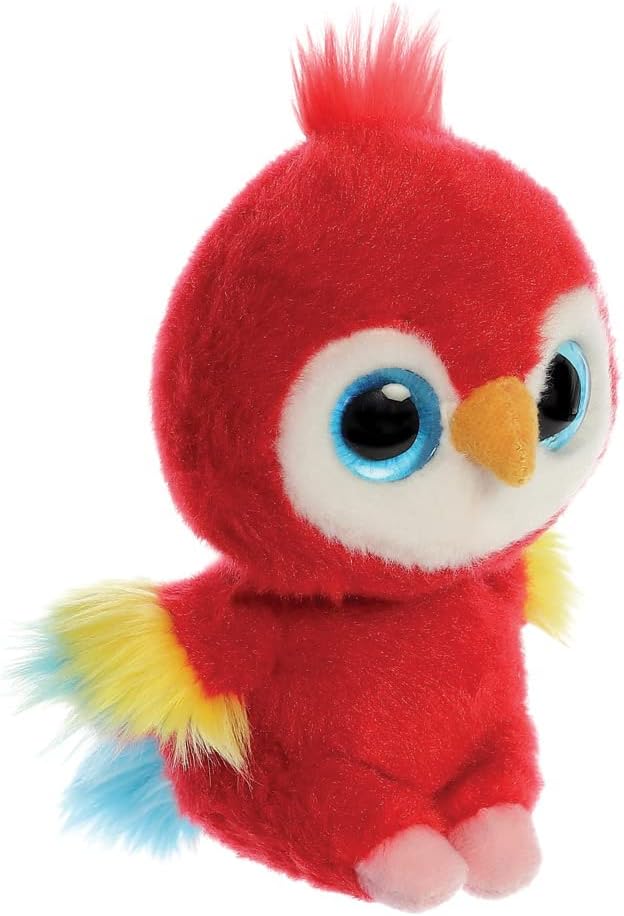 YooHoo Lora Scarlet Macaw 5In 61084 Red
