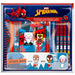 Grindstore Marvel Comics Spider-Man 11-Piece Bumper Stationery Set (Peter, Miles and Gwen Design) - Official Merchandise