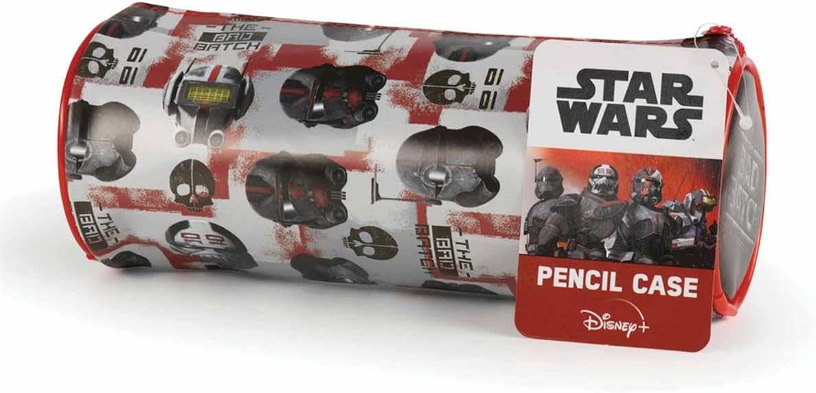 Astuccio per matite Star Wars (The Bad Batch Design), astuccio per cancelleria e set da disegno, regalo di Star Wars per uomini, donne e bambini - Merchandise ufficiale