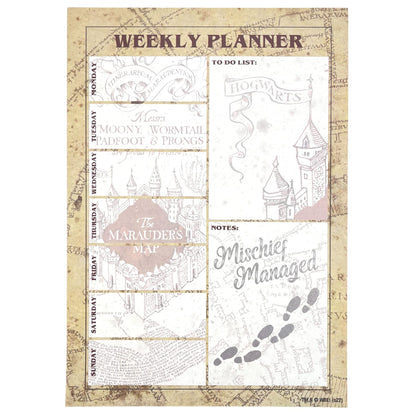 Harry Potter (Marauders Map) A5 Desk Pad