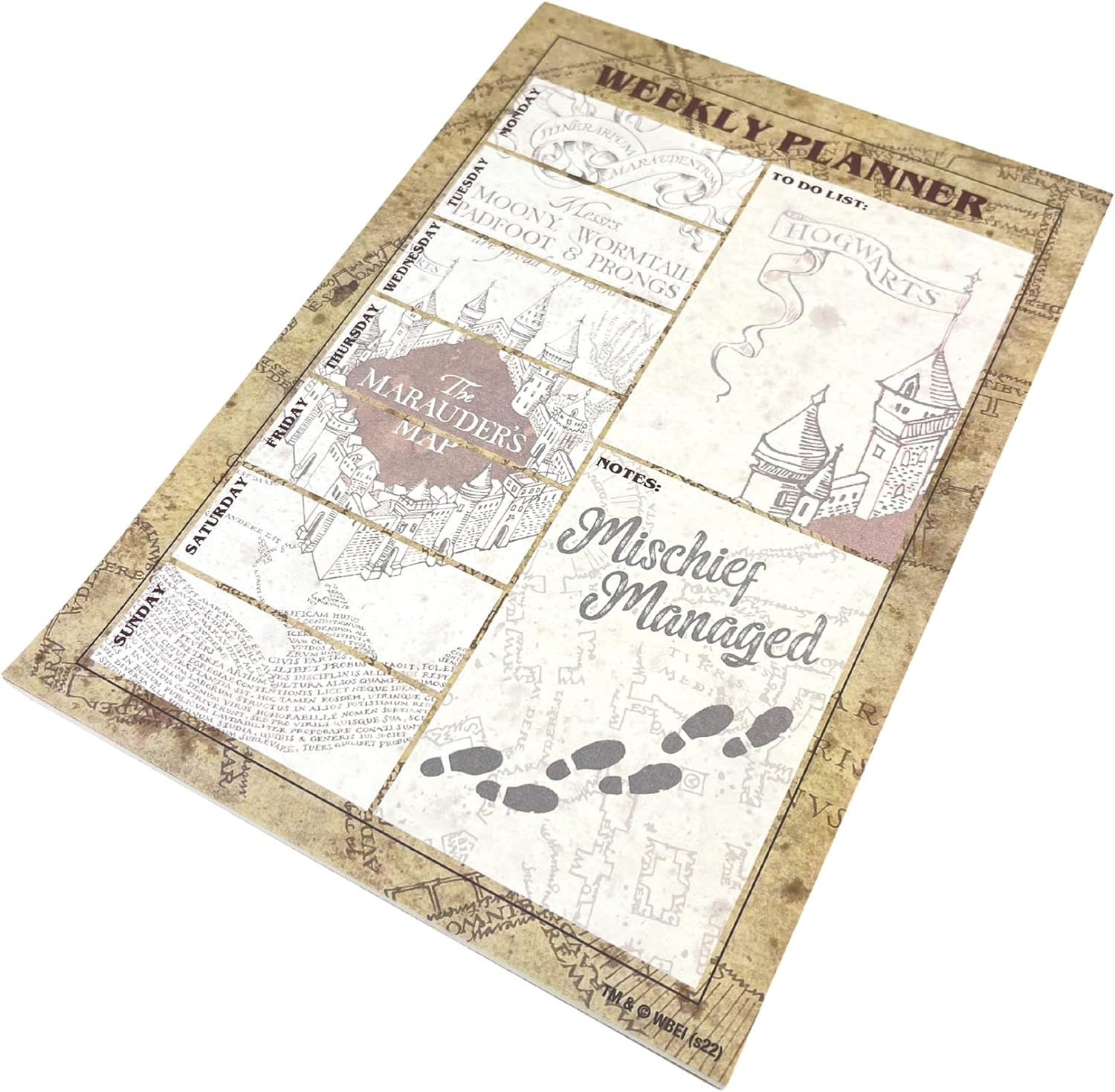 Harry Potter (Marauders Map) A5 Desk Pad