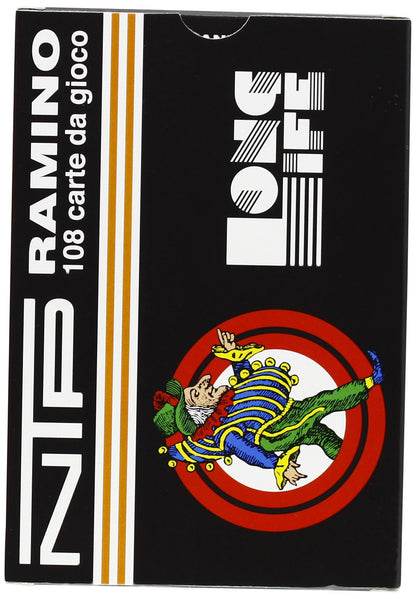 Ntp: Carte Da Gioco Ramino Floreale Pvc