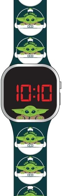 Accutime LED Kinderuhr The Mandolorian Baby