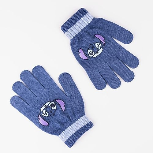 Gloves Stitch Dark Blue