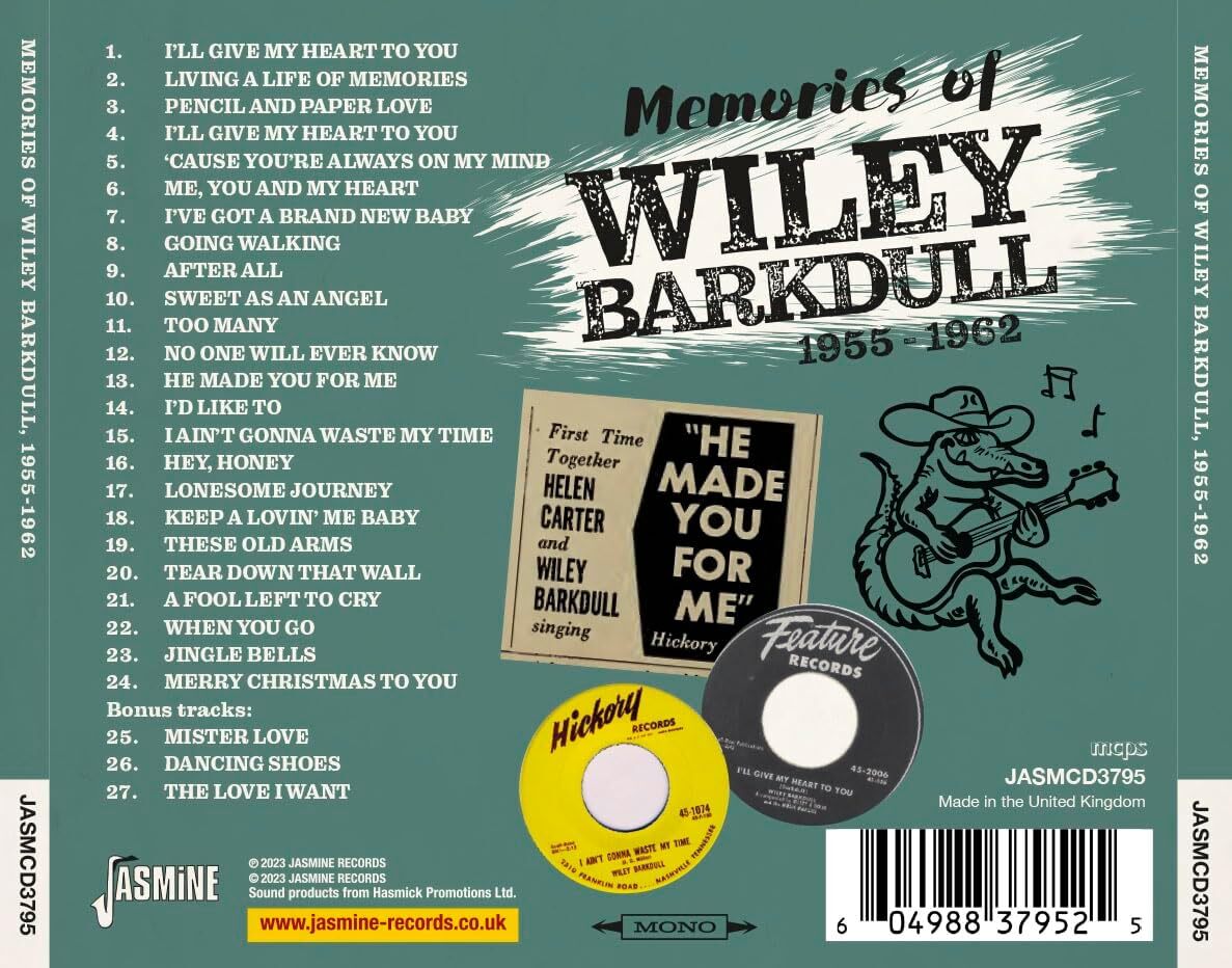 Memories of Wiley Barkdull 1955-1962: Going Walking
