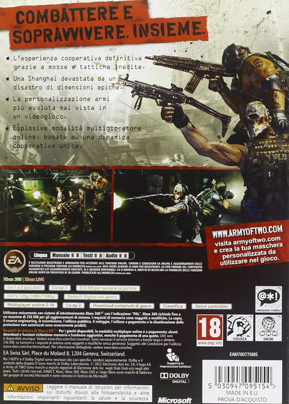 ELECTRONIC ARTS ARMY OF TWO: THE 40TH DAY XBOX 360 EAI07607756