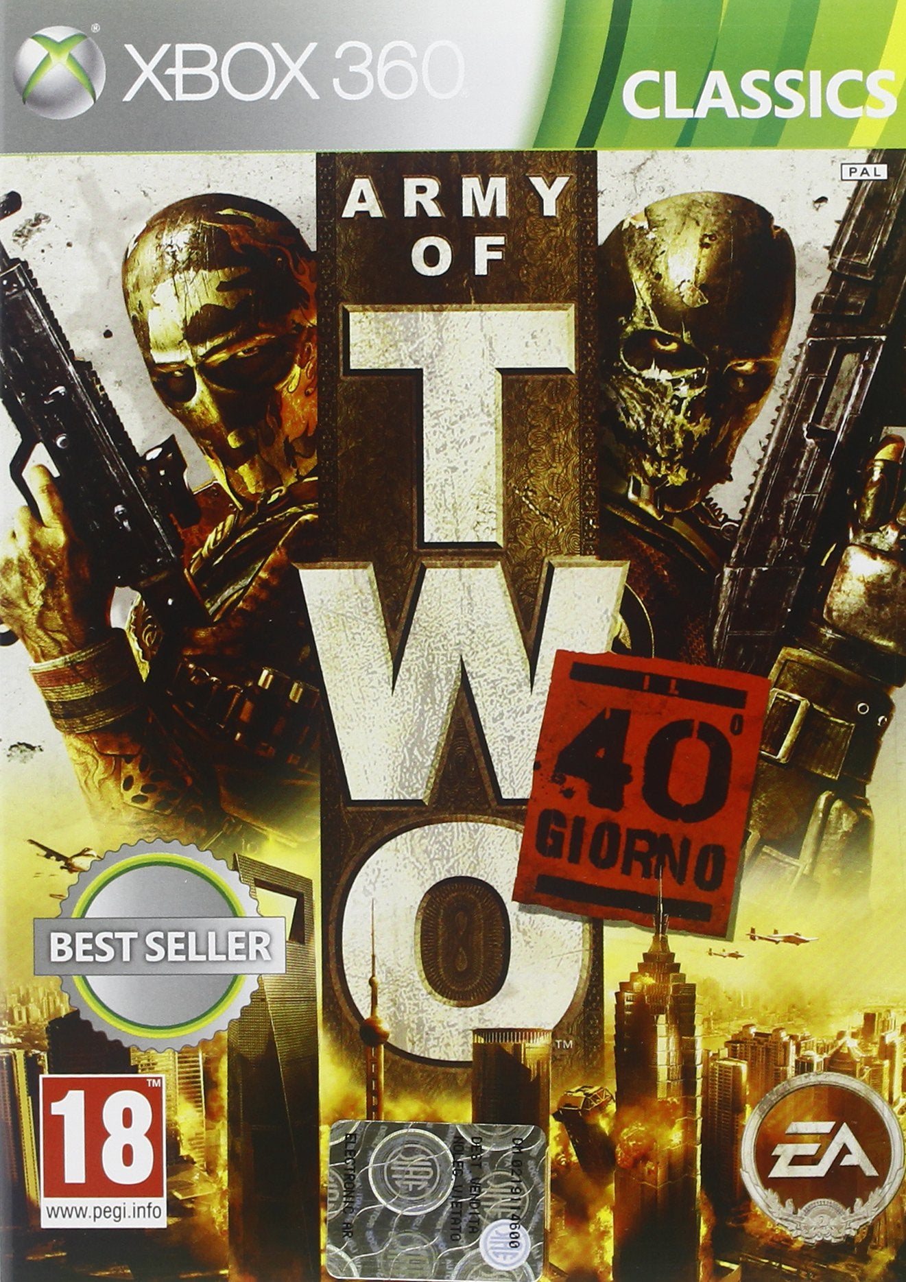 ELECTRONIC ARTS ARMY OF TWO: THE 40TH DAY XBOX 360 EAI07607756