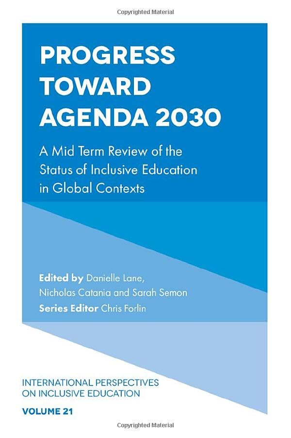 Progress Toward Agenda 2030