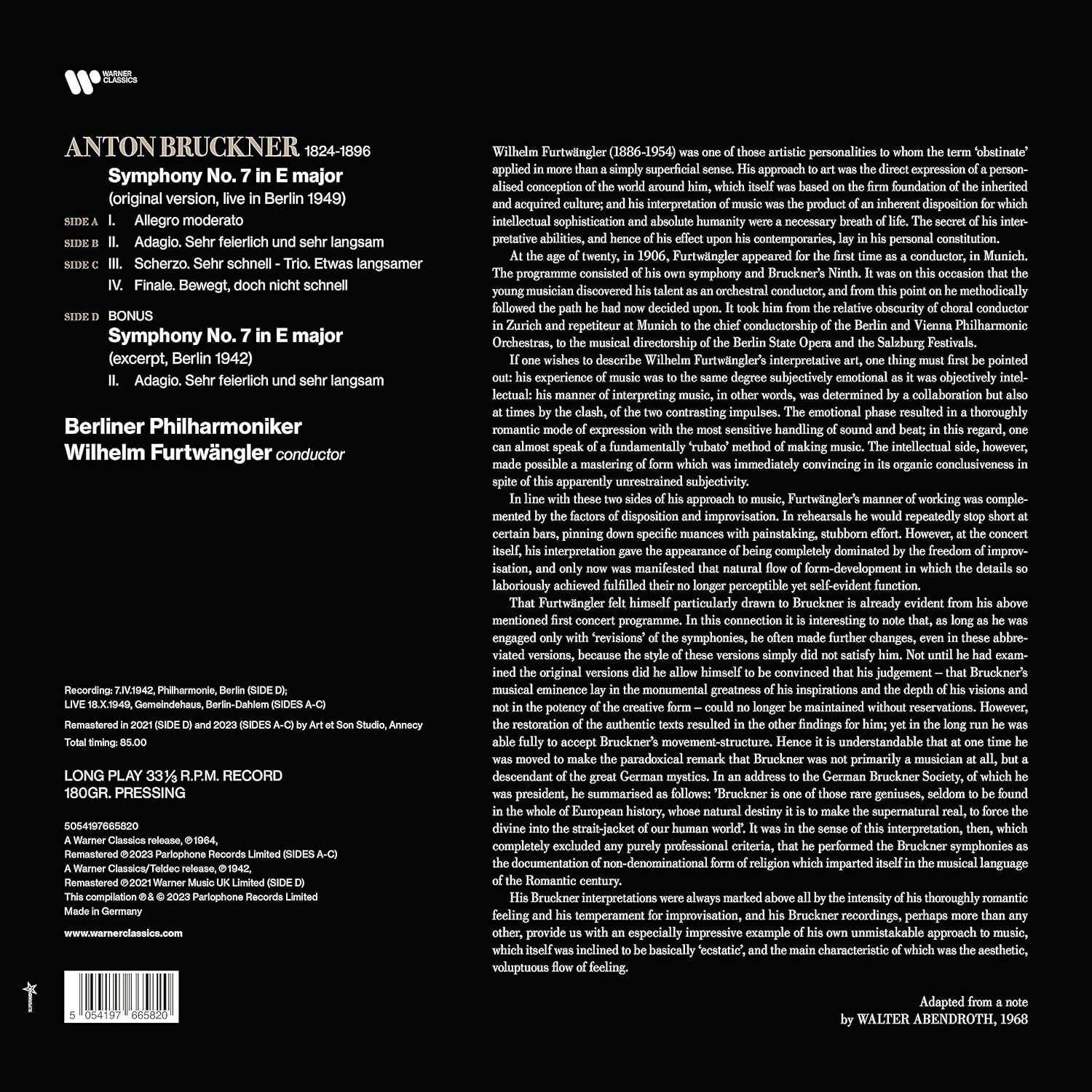 Bruckner: Symphony No. 7