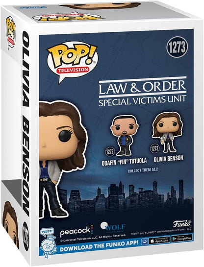 Funko POP! TV: Law & Order SVU - Olivia Benson - Law and Order SVU - Collectable Vinyl Figure - Gift Idea - Official Merchandise - Toys for Kids & Adults - TV Fans - Model Figure for Collectors